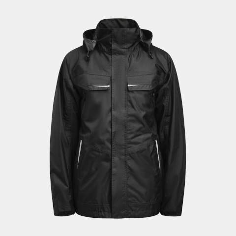 1284 – Hardshelljacke, Schwarz – Jobman (1)