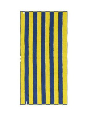 Beach Cabana – Handtuch, Marineblaublau/Gelb - Lord Nelson Victory (2)