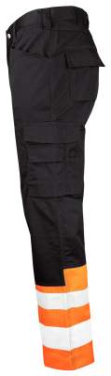 2314 Service Hi-Vis – Hose, schwarz/orange – Jobman (2)