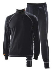6579 Duo-pack polo shirt – Unterwäsche, Schwarz