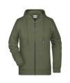 Ladies' Zip Hoody OCS Blended & RCS, olive