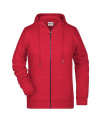 Ladies' Zip Hoody OCS Blended & RCS, red
