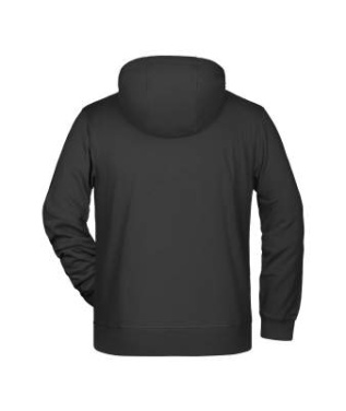 Men's Zip Hoody OCS Blended & RCS, black – James & Nicholson (4)