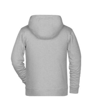 Children's Zip Hoody OCS Blended & RCS, grey-heather – James & Nicholson (4)