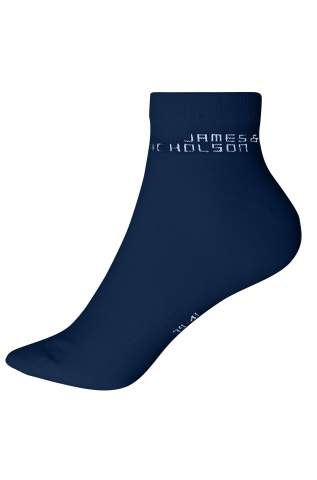Bio Sneaker Socks, navy – James & Nicholson (1)