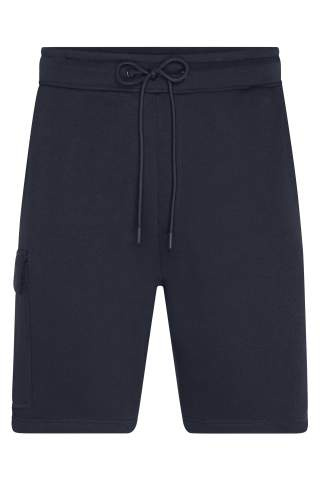 Men's Lounge Shorts OCS Blended & RCS, navy – James & Nicholson (1)