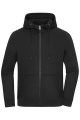 Oversized Hooded Jacket UNISEX OCS Blended & RCS, black