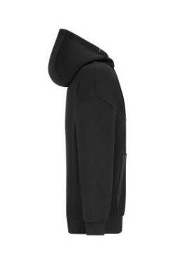 Oversized Hooded Jacket UNISEX OCS Blended & RCS, black – James & Nicholson (3)