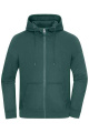 Oversized Hooded Jacket UNISEX OCS Blended & RCS, smoky-green