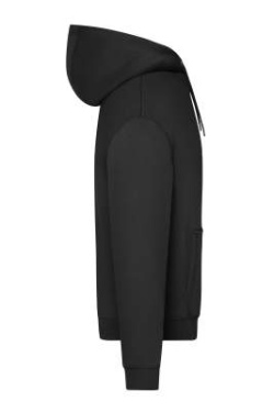 Oversized Sweat Hoody UNISEX OCS Blended & RCS, black - James & Nicholson (3)