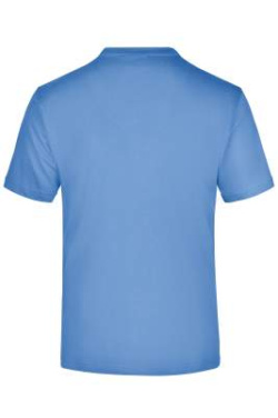 Mittelschweres T-Shirt mit Rundhalsausschnitt (150 g/m²), aqua – James & Nicholson (4)