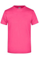 Schweres T-Shirt mit Rundhalsausschnitt (180 g/m²), pink