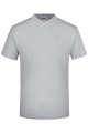 Mittelschweres T-Shirt mit V-Ausschnitt, light-grey