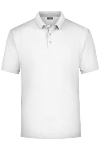 Mittelschweres Piqué-Poloshirt, ash - James & Nicholson (1)