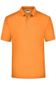 Mittelschweres Piqué-Poloshirt, orange