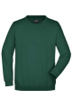 Schweres Sweatshirt mit Rundhalsausschnitt, dark-green