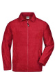 Full-Zip Fleece, red