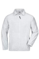 Full-Zip Fleece, white