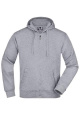 Men's Hooded Jacket, grey-heather