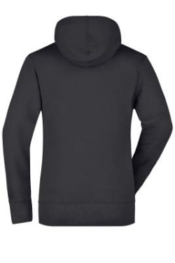 Ladies' Hooded Sweat, black – James & Nicholson (4)