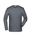 Elastic-T Long-Sleeved, mid-grey