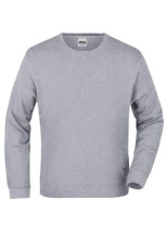 Basic-Sweatshirt, grey-heather