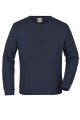 Basic-Sweatshirt, navy