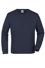 Basic-Sweatshirt, navy