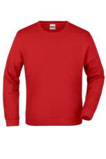 Basic-Sweatshirt, red