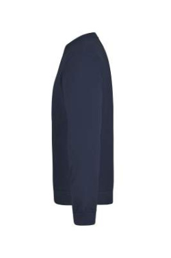 Basic-Sweatshirt, navy - James & Nicholson (2)