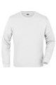 Basic-Sweatshirt, white