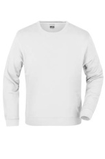 Basic-Sweatshirt, white