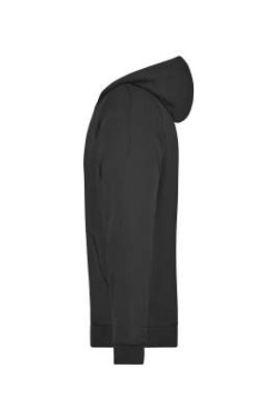 Hooded Jacket, black – James & Nicholson (2)