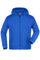 Hooded Jacket Junior, royal