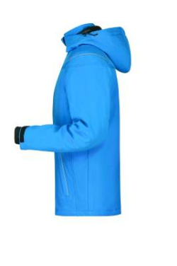 Men’s Winter Softshell Jacket, aqua – James & Nicholson (2)