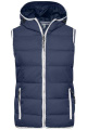 Ladies' Maritime Vest, navy/white