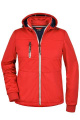 Ladies' Maritime Jacket, red/navy/white
