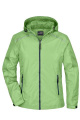 Ladies' Rain Jacket, spring-green/navy