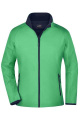 Ladies' Promo Softshell Jacket, green/navy