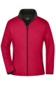 Ladies' Promo Softshell Jacket, red/black