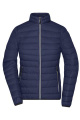 Ladies' Down Jacket, navy/silver