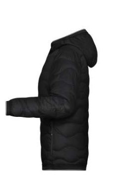 Ladies' Padded Jacket, black/black – James & Nicholson (2)
