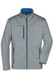 Men's Softshell Jacket, dark-melange/royal