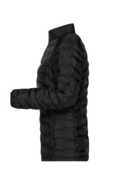 Ladies' Modern Padded Jacket GRS, black-matt – James & Nicholson (2)