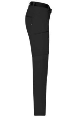 Ladies' Zip-Off Trekking Pants, black – James & Nicholson (3)