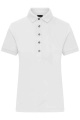 Ladies' Mercerised Polo, white