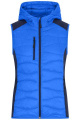 Ladies' Hybrid Vest, blue/navy