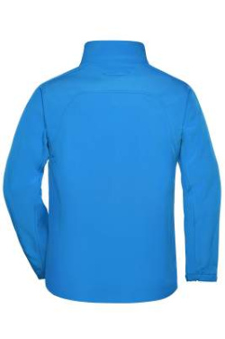 Men's Softshell Jacket, aqua – James & Nicholson (4)