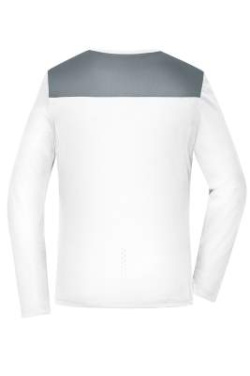 Ladies' Running Shirt Longsleeve GRS, white – James & Nicholson (4)