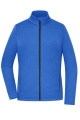 Ladies' Sports Structured Fleece Jacket GRS, peacock-blue
